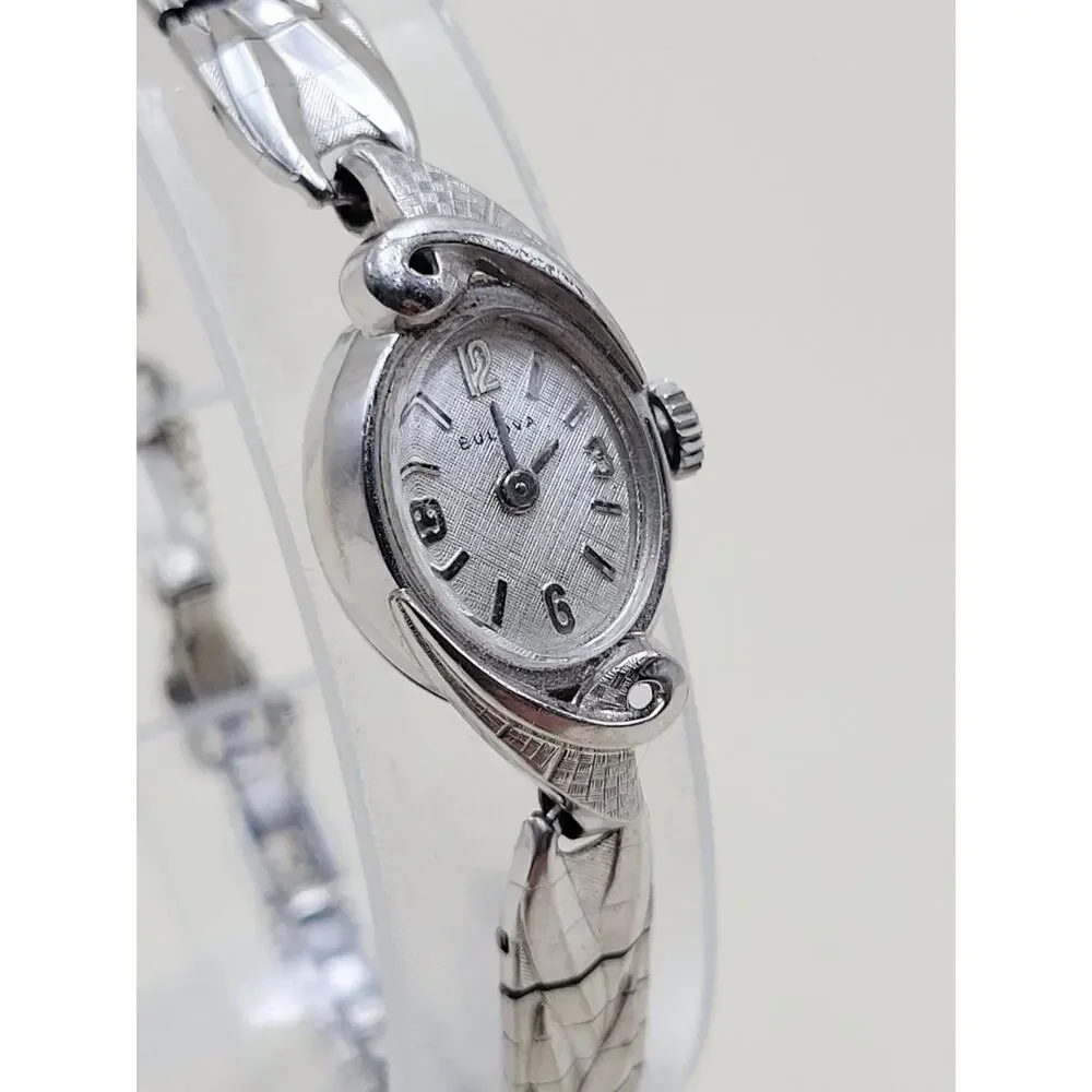 Vintage 1967 Bulova M7 Womens Cocktail Watch 10K Rolled Gold Plate 6